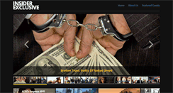 Desktop Screenshot of insiderexclusive.com